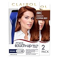 Clairol Root Touch-Up by Nice'n Easy Permanent Hair Dye, 5RC Medium Copper Red Hair Color, Pack of 2