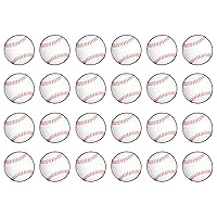 Beistle Paper Baseball Cut Outs 24 Piece – Sports Theme Brithday Party Or Baby Shower – Bulletin Board Classroom Decor, 13.5