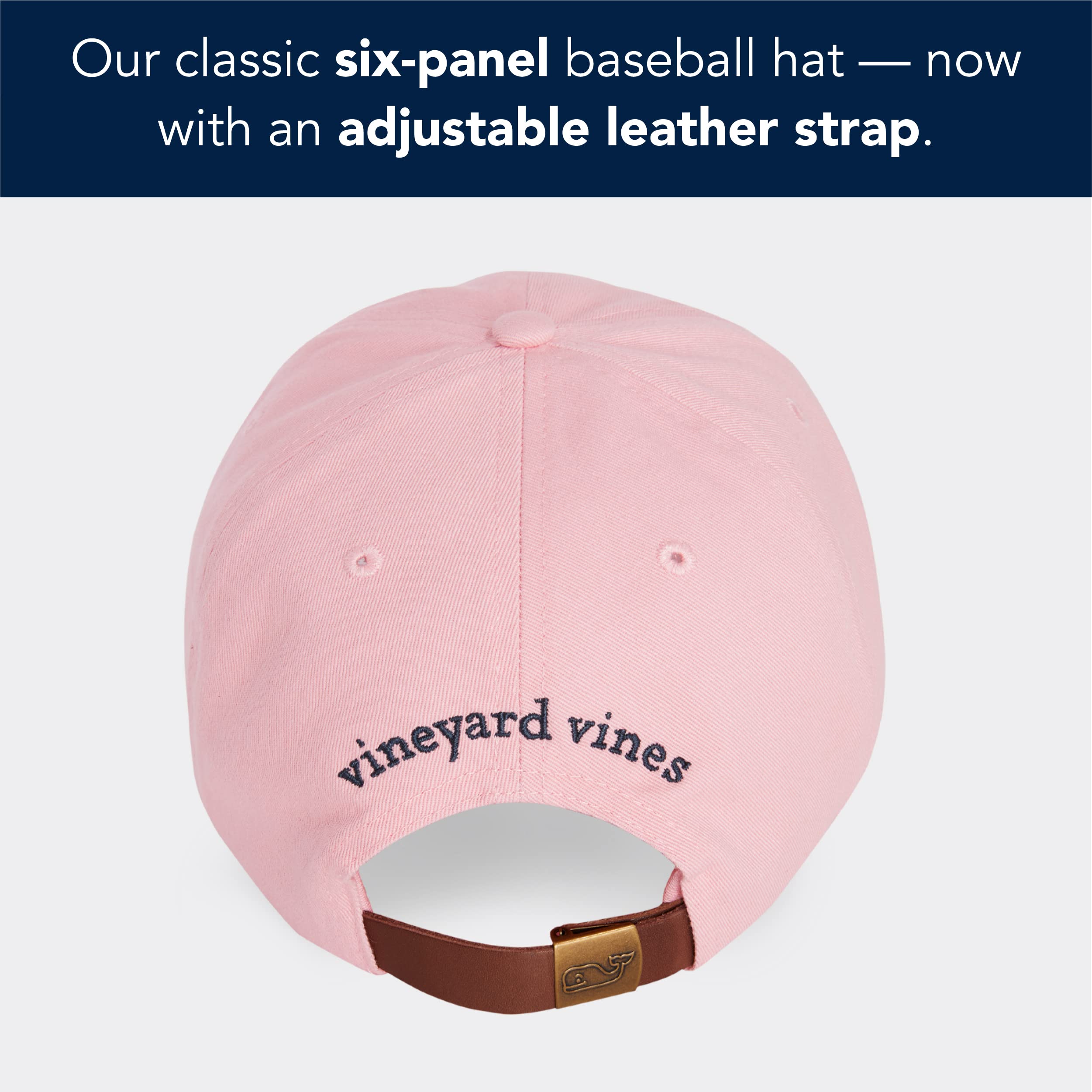 vineyard vines Men's Whale Logo Baseball Hat