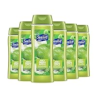 Suave Moisturizing Body Wash, with Juicy Apple and Vitamin E Extract, No Parabens, No Phtahaltes, 18 Oz Pack of 6