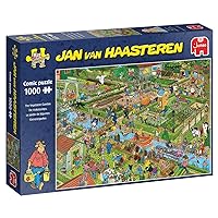 Jumbo Jan Van Haasteren The Vegetable Garden Jigsaw Puzzle (1000 Piece)