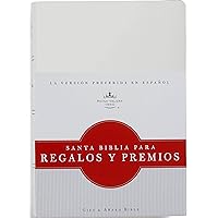 RVR 1960 Biblia para Regalos y Premios, blanco imitación piel (Spanish Edition)