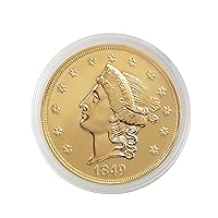 American Coin Treasures 1849 P Liberty Gold Piece $20 American Mint State