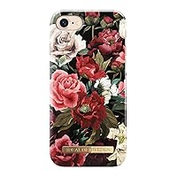 iDeal Of Sweden Mobile Phone Case for iPhone 8 / iPhone 7 / iPhone 6 / iPhone 6s Microfiber Lining, Qi Wireless Charger Compatible (Antique Roses)