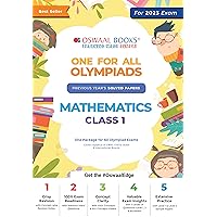 Oswaal One For All Olympiad Previous Years' Solved Papers, Class-1 Mathematics Book (Useful book for all Olympiads) (For 2023 Exam) Oswaal One For All Olympiad Previous Years' Solved Papers, Class-1 Mathematics Book (Useful book for all Olympiads) (For 2023 Exam) Kindle Paperback