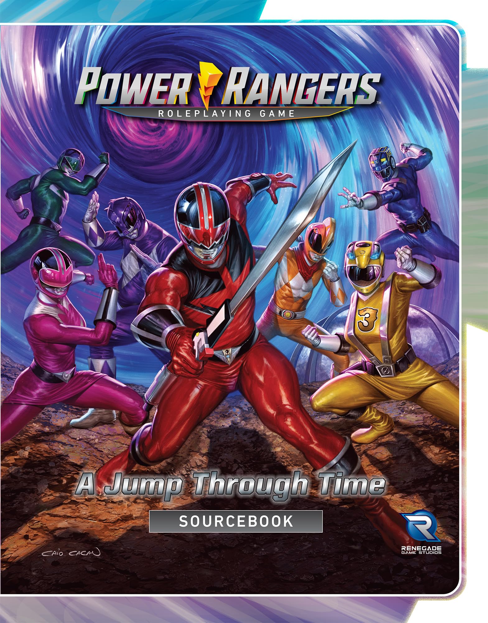 Renegade Game Studios: Power Rangers Roleplaying Game A Jump Through Time Sourcebook