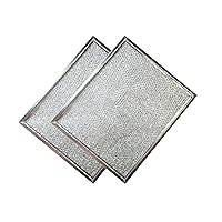 97006931 [OEM PART#S97006931] Broan Nutone range hood grease filter replacement Compatible with BP29 exhaust fan 88150 99010121 10-1/2 x 8-3/4 x 3/32 (10.5 x 8.75) Inch Aluminum 2 Pack