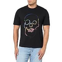 Paul Smith Men's Linear Skull T-Shirt