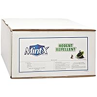 Mint-X Rodent Repellent Trash Bags, 1.3 Mil, Flat Seal, 46