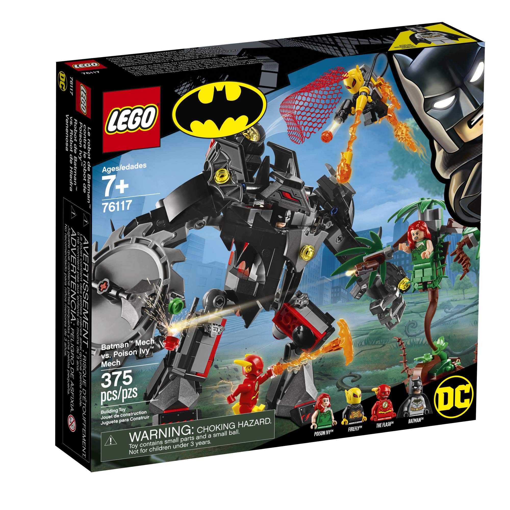 Mua LEGO DC Batman: Batman Mech vs. Poison Ivy Mech 76117 Building Kit (375  Pieces) (Discontinued by Manufacturer) trên Amazon Mỹ chính hãng 2023 | Fado
