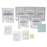 Wound Gauze Combo Pack Bundle: AllaQuix High Performance + AllaQuix BurnEase (Includes 3 Pack of High Performance - Large (2