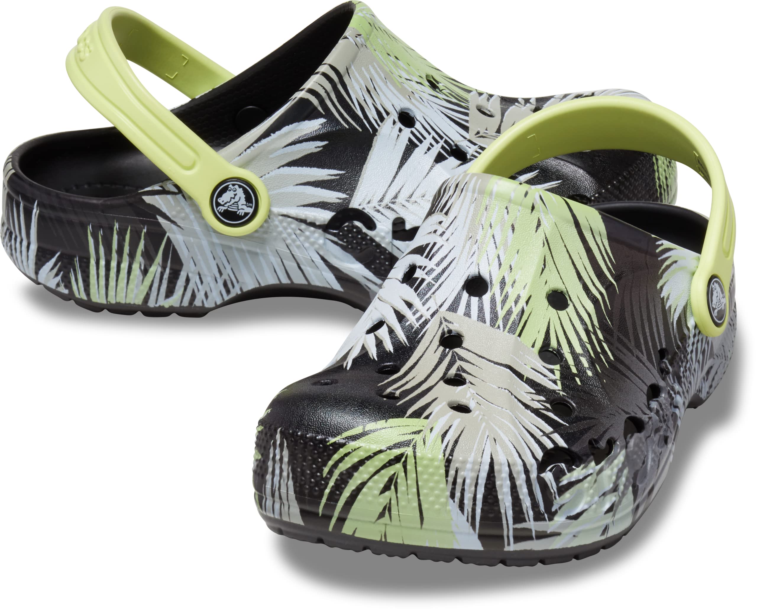 Crocs Unisex-Child Baya Graphic Tie-Dye Clogs