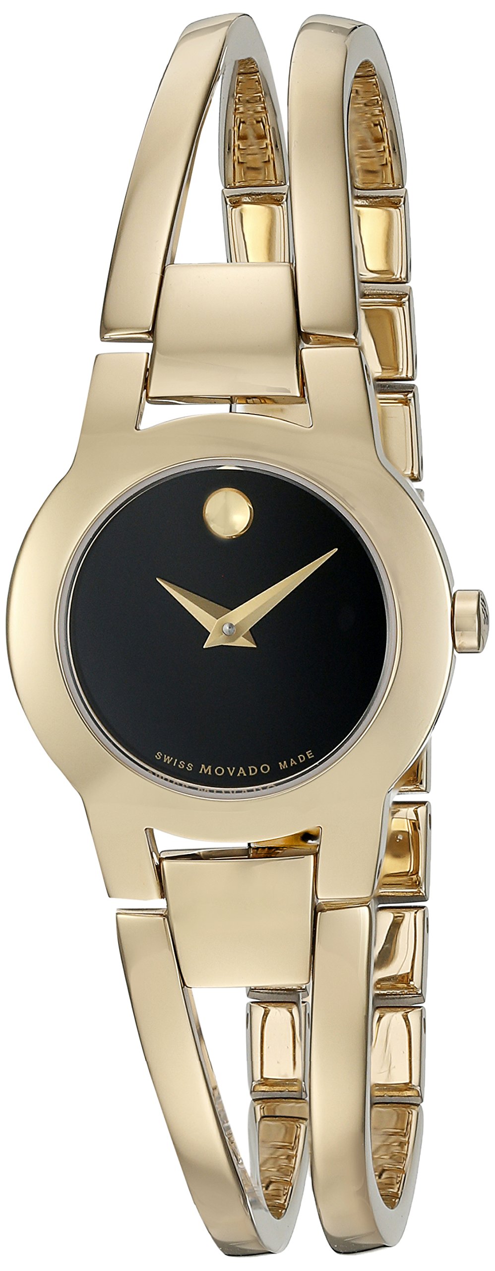 Movado Women's Swiss Quartz Gold-Plated Casual Watch (Model: 0606946)