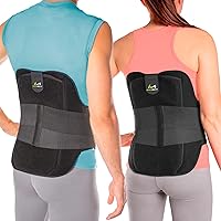 LSO Back Brace for Herniated, Degenerative & Bulging Disc Pain Relief, Sciatica, Spine Stenosis | Medical Lumbar Support Device for Post Surgery & Fractures with Hot/Cold Therapy (4XL)