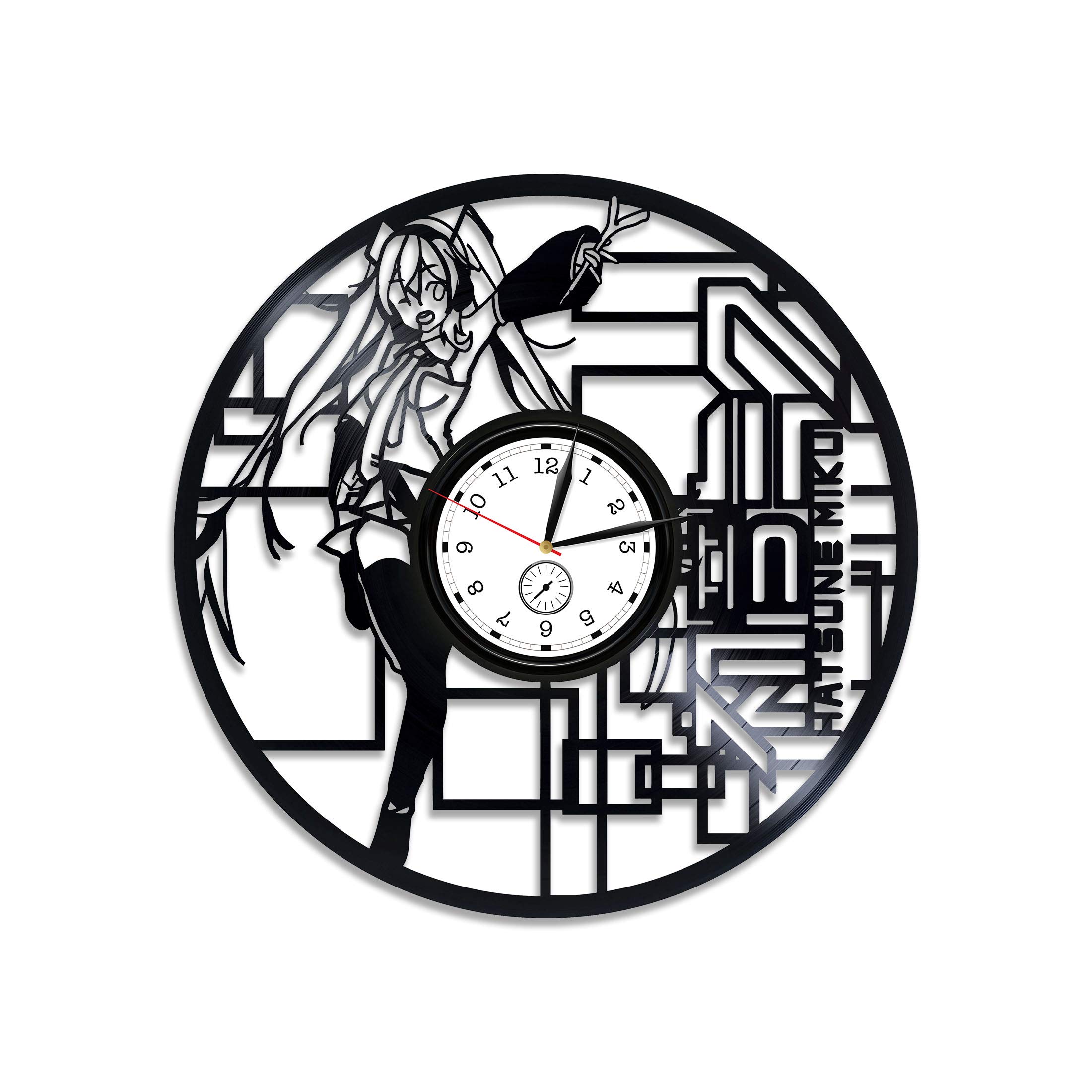 Buy Studio Ghibli Anime Clock Vinyl Clock, Studio Ghibli Anime Wall Clock  12
