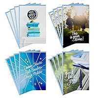 Hallmark Graduation Cards Assortment, You're Going Places (16 Cards and Envelopes, 4 Designs)