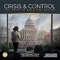 Crisis & Control Expansion - Add New Automas & Modules, Solo Play, Unique Asymmetric Card Driven Game Board Game, Ages 14+, 1-4 Players