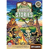 MasterPieces Licensed Kids Games - Jr Ranger - Campfire Stories Kids Card Game Games for Kids & Family, Laugh and Learn