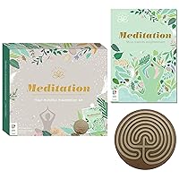 Elevate - Meditation Kit - Mindfulness Tools for Adults - Mental Health and Self Care Essentials - Meditation Aid - Finger Labyrinth - Adult Hobbies - Stress Relief and Relaxation Guide