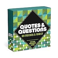 Knock Knock Quotes and Questions on Friends and Family: 100 Talk-Provoking Cards