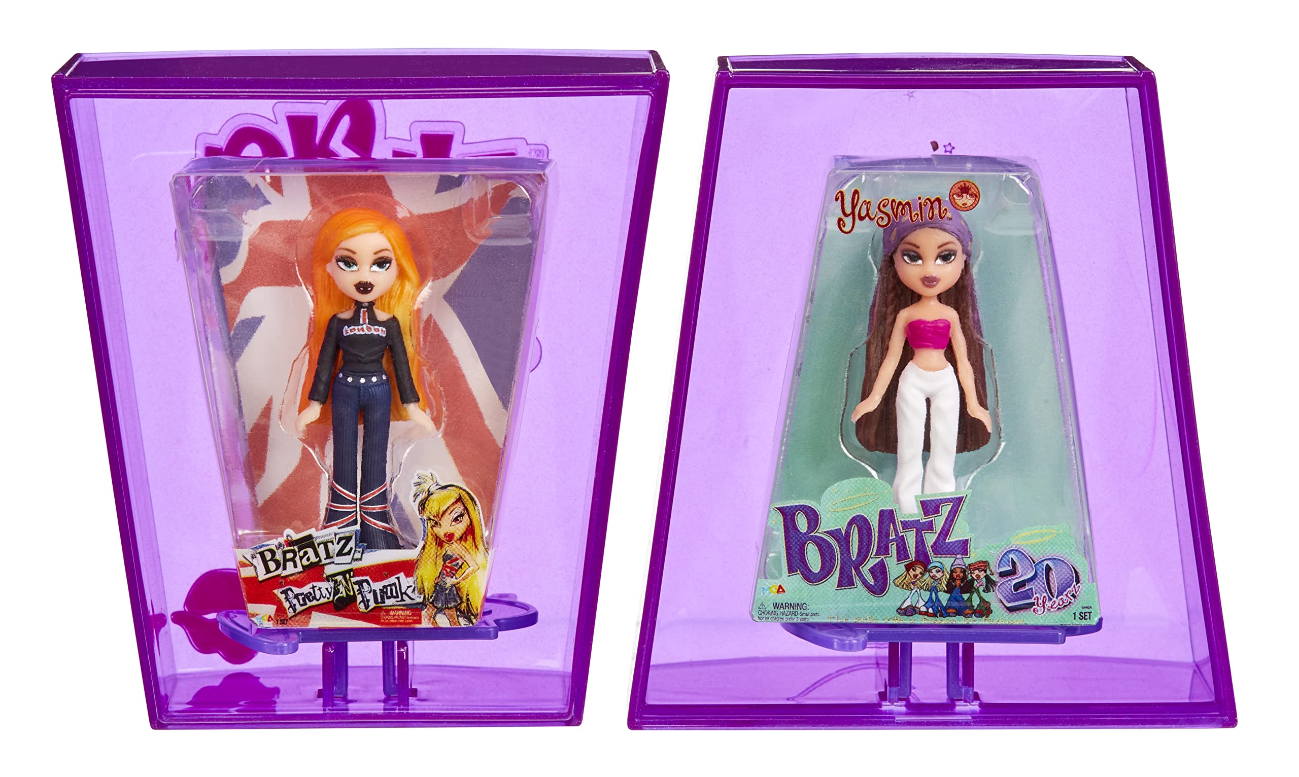 MGA's Miniverse Bratz Minis - 2 Bratz Minis in Each Pack, Blind Packaging Doubles as Display, Y2K Nostalgia, Collectors Ages 6 7 8 9 10+