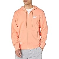 Lacoste Men's Long Sleeve Classic Fit French Terry Zip-up Hoodie
