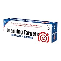 Learning Targets and Essential Questions, Grade 5 Learning Targets and Essential Questions, Grade 5 Cards