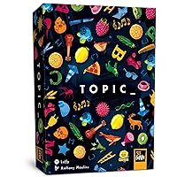 Topic_ - Card Game, Choatic Party Word Game, Family, Ages 8+, 2-6 Players, 15-30 Min