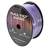 1/0 Gauge Copper Clad Aluminum Power/Ground Wire Purple Lot (Full Spool)