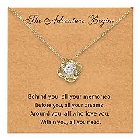 College Graduation Gifts For Daughter, Graduation Gift For Girl, Granddaughter, Niece, Girlfriend, HS graduation Gifts For Her, Graduation Necklace For Her, High School Graduation Jewelry Gifts For Women Teen Girls With A Beautiful Message Card And Box