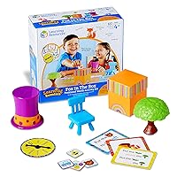 Fox In The Box Position Word Activity Set - 65 Pieces, Ages 4+ Preschool Learning Games, Kindergartner Back to School Games, Classroom Games for Teachers, Phonics Game for Kids