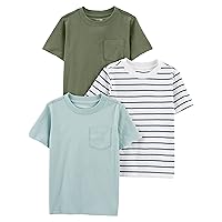 Baby Boys' 3-Pack Short-Sleeve Tee Shirts