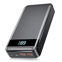 AXNEB Mini Batterie Externe USB C, 5200mAh PD 3.0 Power Bank à