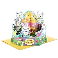 Hallmark Pop Up Easter Card (Displayable Woodland Creatures)