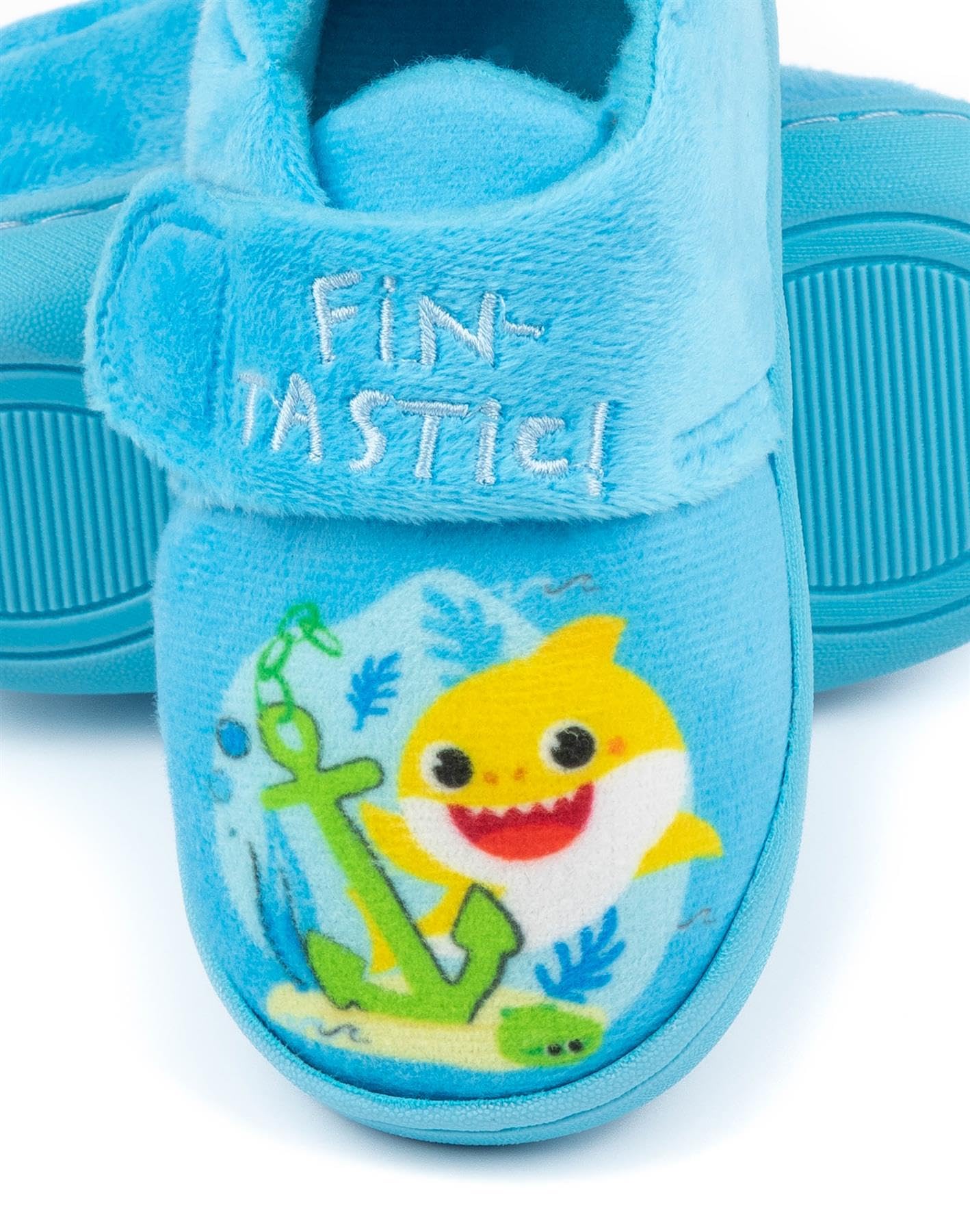 Baby Shark Toddler Boys Blue Slippers | Step into Adventure Cute and Cozy Footwear for Little Explorers