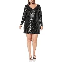 City Chic Women's Plus Size Dress Bright Lights