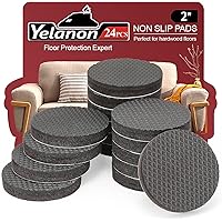 Yelanon Non Slip Furniture Pads -24 pcs 2
