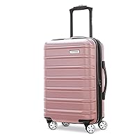 Samsonite Omni 2 Hardside Expandable Luggage with Spinners, Brushed Silver, Carry-On 19-Inch