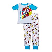 Marvel Little Boys Toddler Hero's 2 Piece Pajama Set (4T) Multi