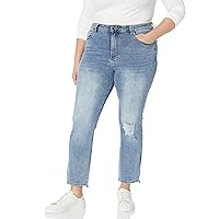 City Chic Women's Citychic Plus Size Jean Most Wanted Rip