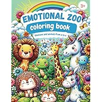Emotional Zoo Coloring Book: Emotions and animals from A to Z