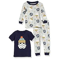 Amazon Essentials Marvel Unisex Kids' Snug-Fit Cotton Pajamas
