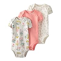 little planet by carter's unisex-baby 3-pack Long Sleeve Bodysuits Made With Organic Cotton