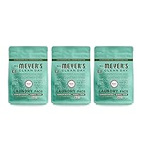 MRS. MEYER'S CLEAN DAY Automatic Dish Packs, Basil Dishwasher Pods, (Pack of 1)