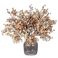 Momkids 15Pcs Babys Breath Artificial Flowers Bulk Real Touch Flowers Fake Silk Flowers Bulk for Home Decoration Kitchen Fall Indoor Bouquet Floral Table Arrangement Centerpieces Festival Party Decor