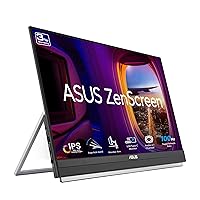 ASUS ZenScreen 22” (21.5 viewable) 1080P Portable Monitor (MB229CF) – Full HD, IPS, 100Hz, USB-C, Eye Care, Speakers, Carrying Handle, Kickstand, C-clamp Arm, Partition Hook, Subwoofer, 3 yr Warranty