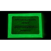 Glow in The Dark Pigment Powder - Neutral and Fluorescent Color for Art Painting, Fine Art, Nail Art Paint, and DIY Crafts - Non-Toxic, Long Lasting 10+ Color Options - Fluorescent Green - (60 Grams)