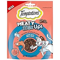 Meaty MixUps Savory Cat Treats, Salmon & Tuna Flavor, 4.12 oz. Pouch