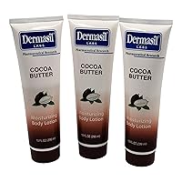 COCOA BUTTER moisturizing Body Lotion 10 fl oz (Pack of 3)