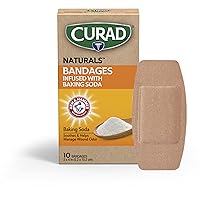 CURAD Naturals ARM & Hammer Baking Soda Bandages 2